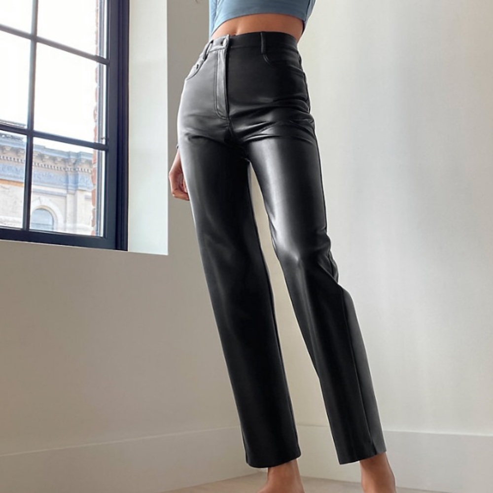 WILFRED MELINA LEATHER PANT | SIZE 14 | BARELY WORN (once to Harry Styles 🤩)